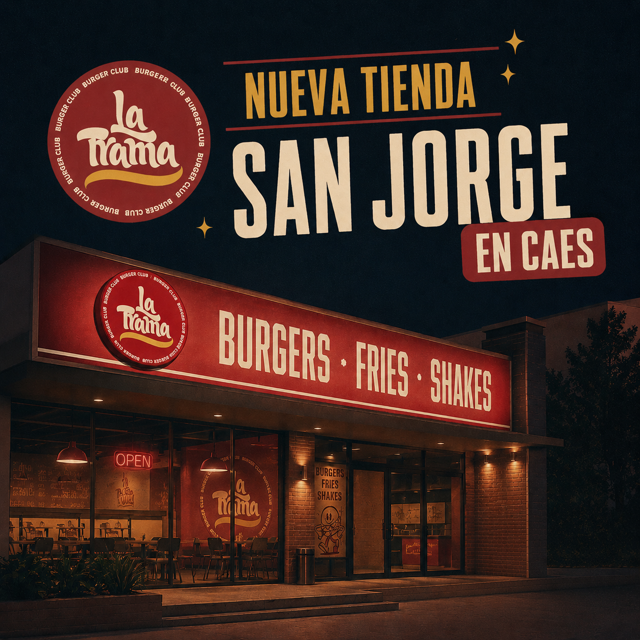 La Trama Burger Club San Jorge / CAES